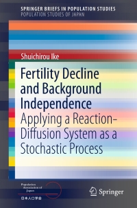 Cover image: Fertility Decline and Background Independence 9784431551508