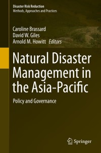Imagen de portada: Natural Disaster Management in the Asia-Pacific 9784431551560