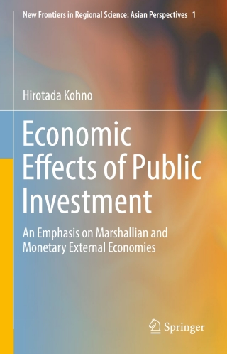 Omslagafbeelding: Economic Effects of Public Investment 9784431552239