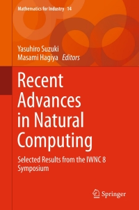 Imagen de portada: Recent Advances in Natural Computing 9784431554288