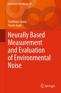 Imagen de portada: Neurally Based Measurement and Evaluation of Environmental Noise 9784431554318