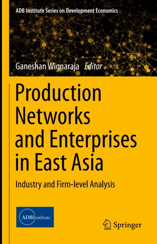 Cover image: Production Networks and Enterprises in East Asia 9784431554974