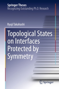 Cover image: Topological States on Interfaces Protected by Symmetry 9784431555339