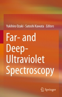 Imagen de portada: Far- and Deep-Ultraviolet Spectroscopy 9784431555483