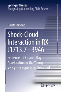 صورة الغلاف: Shock-Cloud Interaction in RX J1713.7−3946 9784431556350
