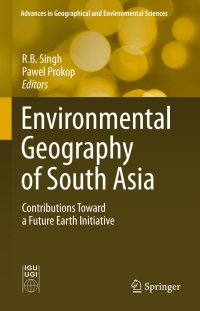Cover image: Environmental Geography of South Asia 9784431557401