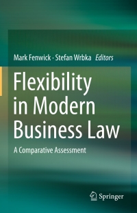 Cover image: Flexibility in Modern Business Law 9784431557869