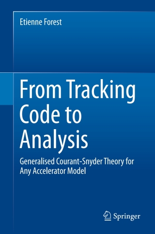 Cover image: From Tracking Code to Analysis 9784431558026