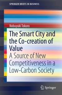 Immagine di copertina: The Smart City and the Co-creation of Value 9784431558446