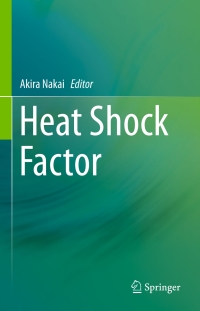 Cover image: Heat Shock Factor 9784431558507
