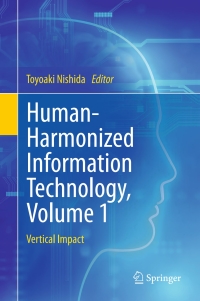 Imagen de portada: Human-Harmonized Information Technology, Volume 1 9784431558651