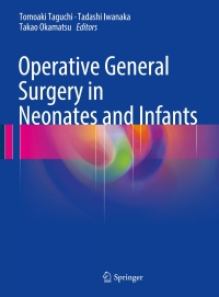 Cover image: Operative General Surgery in Neonates and Infants 9784431558743