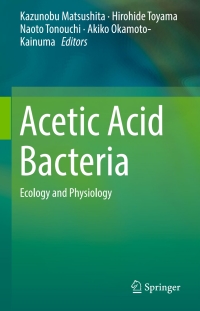 Cover image: Acetic Acid Bacteria 9784431559313