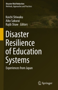 Cover image: Disaster Resilience of Education Systems 9784431559801