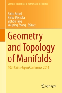 Cover image: Geometry and Topology of Manifolds 9784431560197