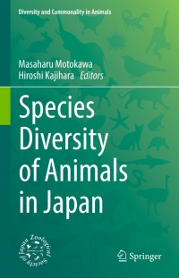 صورة الغلاف: Species Diversity of Animals in Japan 9784431564300