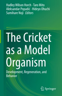 Imagen de portada: The Cricket as a Model Organism 9784431564768