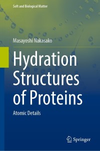 Cover image: Hydration Structures of Proteins 9784431569176