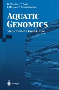 Cover image: Aquatic Genomics 1st edition 9784431703310