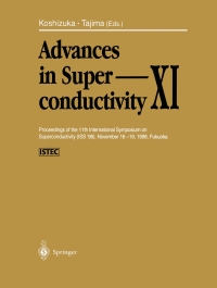 صورة الغلاف: Advances in Superconductivity XI 1st edition 9784431702566