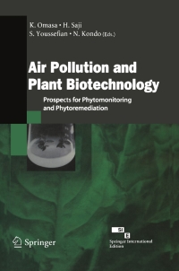表紙画像: Air Pollution and Plant Biotechnology 1st edition 9784431702160