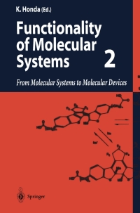 Cover image: Functionality of Molecular Systems 1st edition 9784431701606