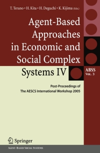 Cover image: Agent-Based Approaches in Economic and Social Complex Systems IV 9784431713067