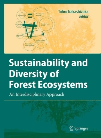Imagen de portada: Sustainability and Diversity of Forest Ecosystems 1st edition 9784431732372