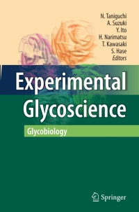Cover image: Experimental Glycoscience 1st edition 9784431779216