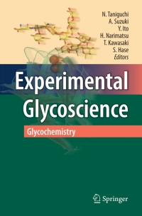 Cover image: Experimental Glycoscience 1st edition 9784431779230