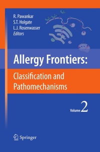 Imagen de portada: Allergy Frontiers:Classification and Pathomechanisms 1st edition 9784431883142