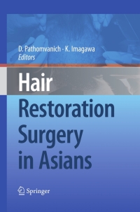 Cover image: Hair Restoration Surgery in Asians 1st edition 9784431996583