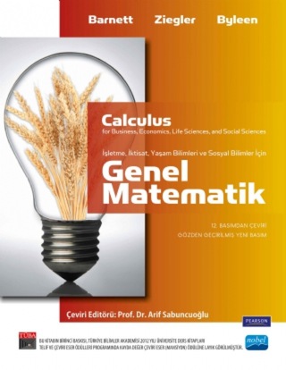 Cover image: GENEL MATEMATİK İşletme, İktisat, Yaşam ve Sosyal Bilimler İçin / Calculus for Business, Economics, Life Sciences And Social Sciences 12th edition 9786051331683