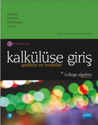 Cover image: KALKÜLÜSE GİRİŞ: Grafikler ve Modeller 6th edition 9786053207238