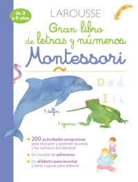 Imagen de portada: Gran libro de letras y números Montessori 1st edition 9786072124677