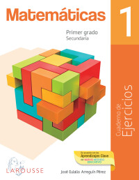 Imagen de portada: Matemáticas 1 Cuaderno de Ejercicios 1st edition 9786072118577