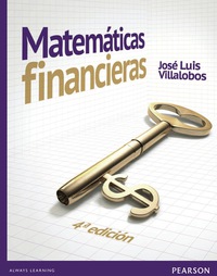 Imagen de portada: Matemáticas Financieras 4th edition 9786073210201