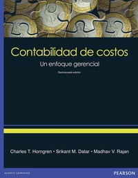 Cover image: Contabilidad de Costos  14th edition 9786073210249