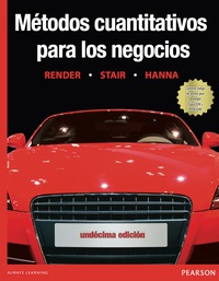 Imagen de portada: METODOS CUANTITATIVOS PARA LOS NEGOCIOS 11th edition 9786073212649