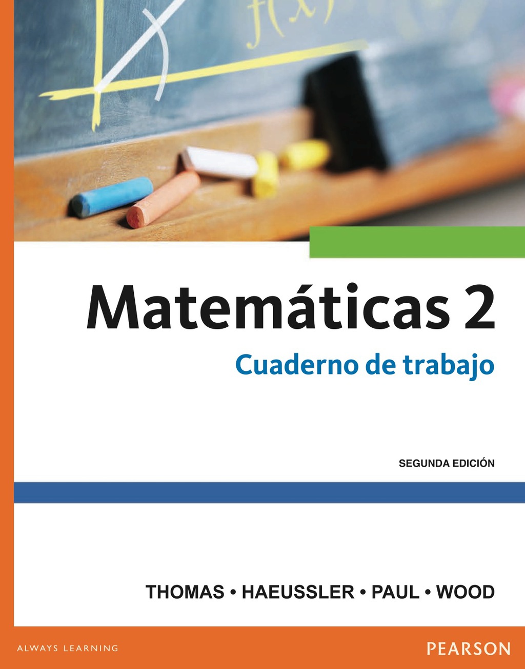 MATEMATICAS 2 CUADERNO DE TRABAJO 2nd Edition
