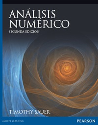 Cover image: ANALISIS NUMERICO 2nd edition 9786073220590