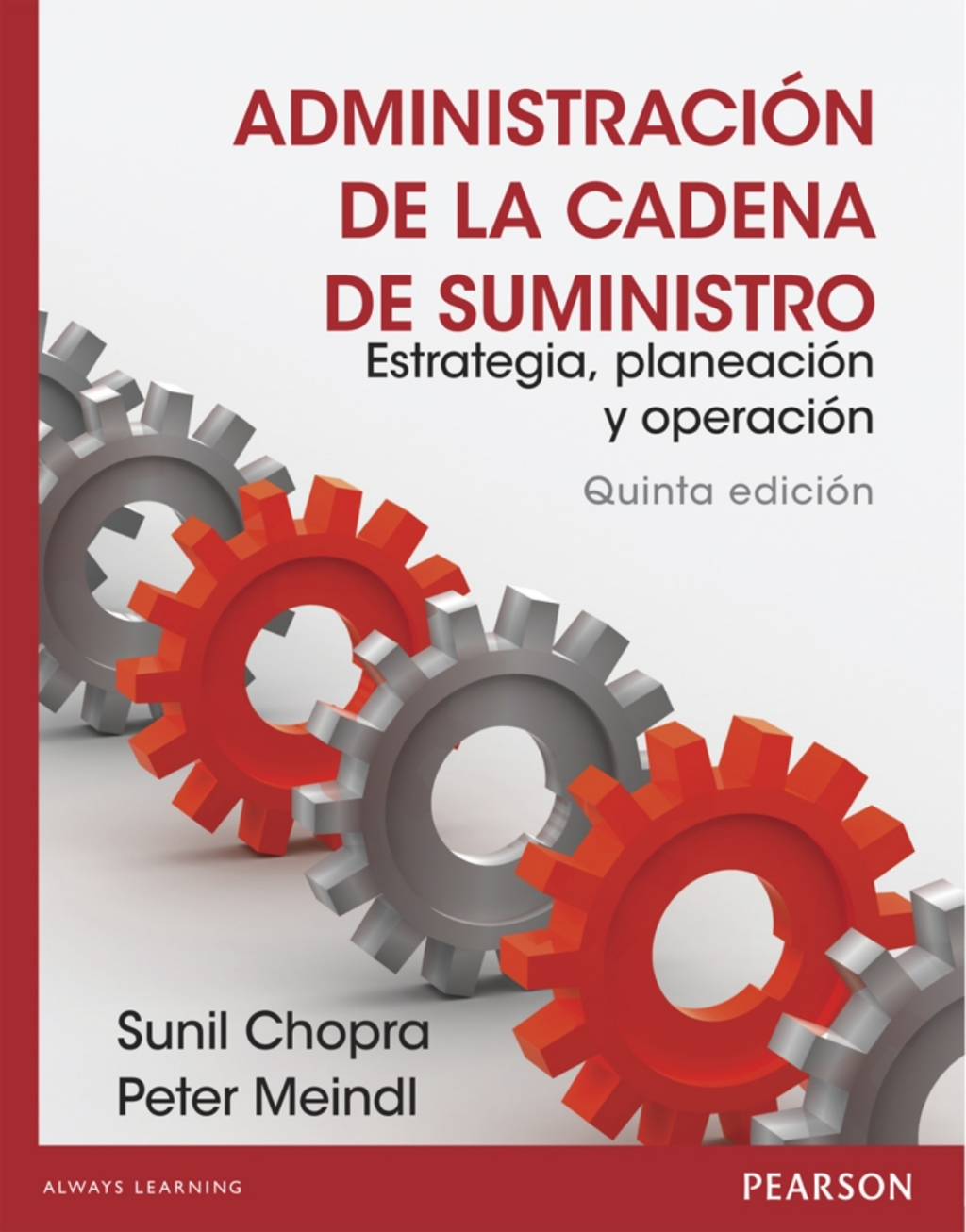 ADMINISTRACION DE LA CADENA DE SUMINISTRO 5th Edition