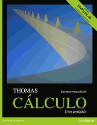 Cover image: CALCULO UNA VARIABLE 13th edition 9786073233316