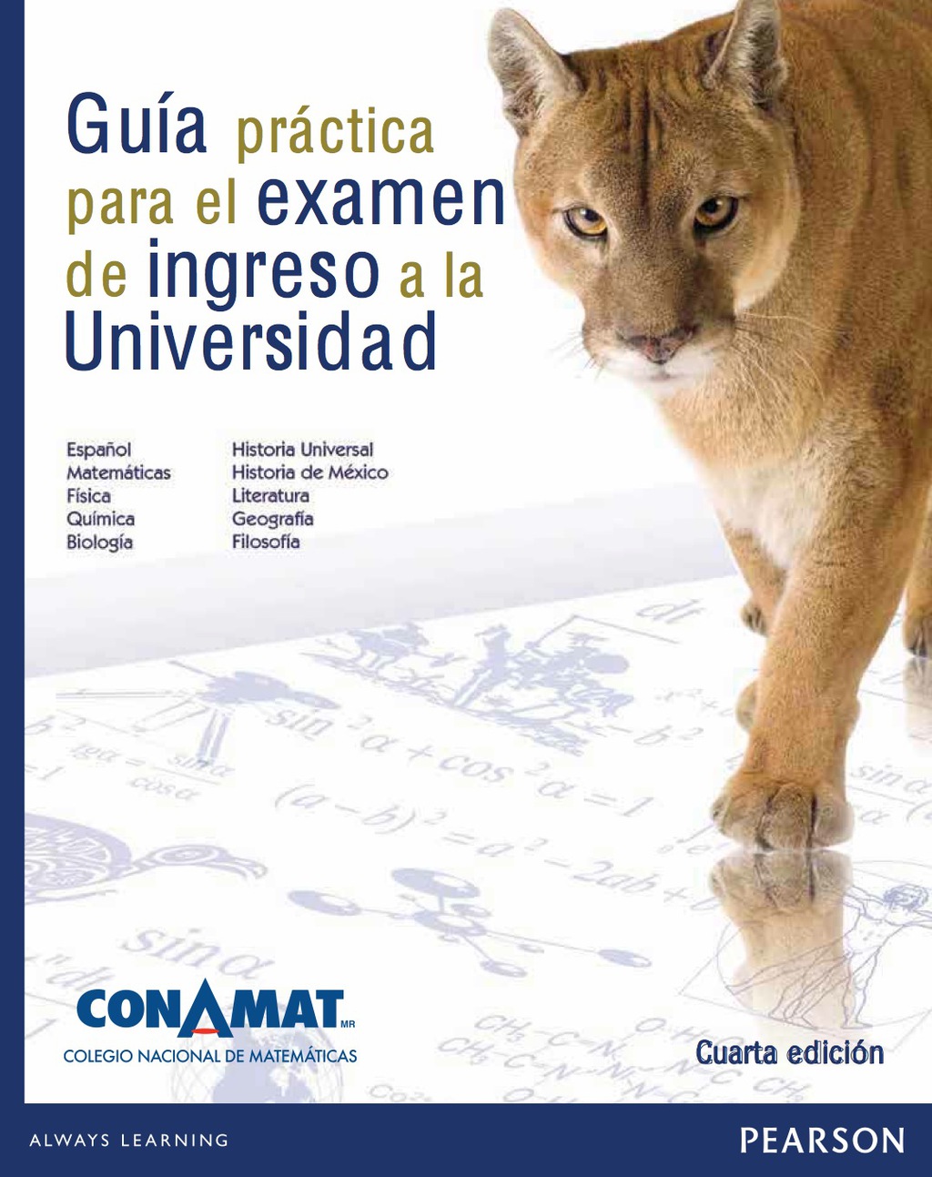 Guía práctica para el examen de ingreso a la Universidad 4th Edition
