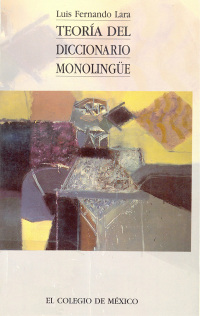 Cover image: Teoría del diccionario monolingüe 1st edition 968120705X
