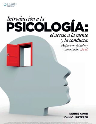 Cover image: Introducción a la psicología: el acceso a la mente y la conducta. 13th edition 9786075220260