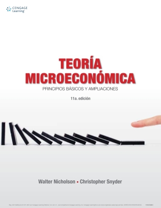 Cover image: Teoría microeconómica. Principios básicos y ampliaciones 11th edition 9786075220284