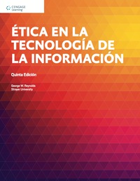 Imagen de portada: Ética en la tecnología de la información. 5th edition 9786075228440