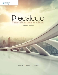 Imagen de portada: Precálculo. Matemáticas para el cálculo 7th edition 9786075262758