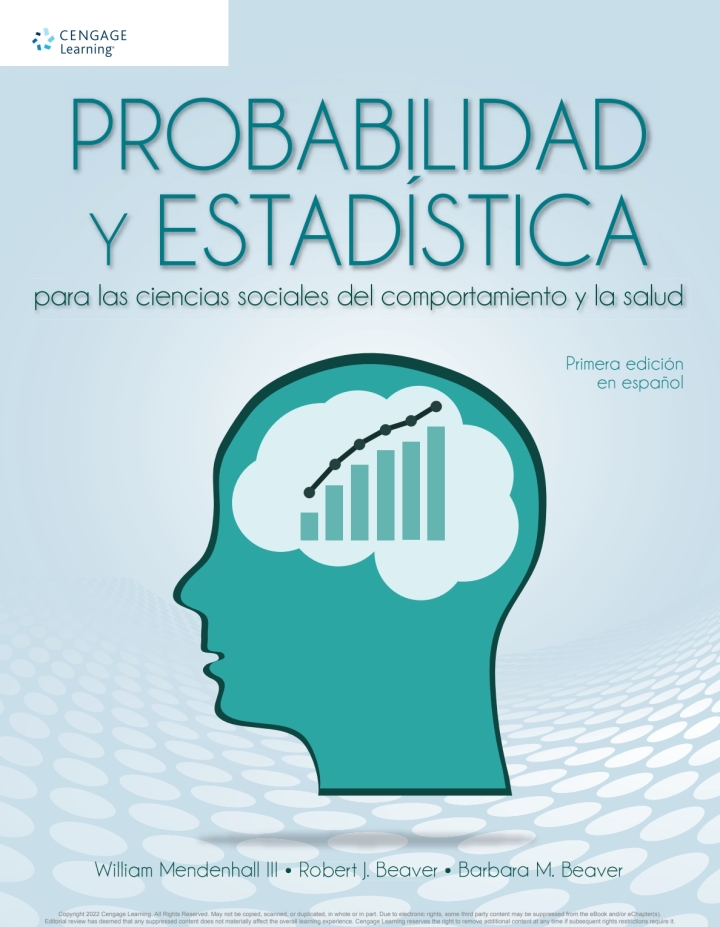 Cover image: Probabilidad y estadística para las ciencias sociales y de la salud